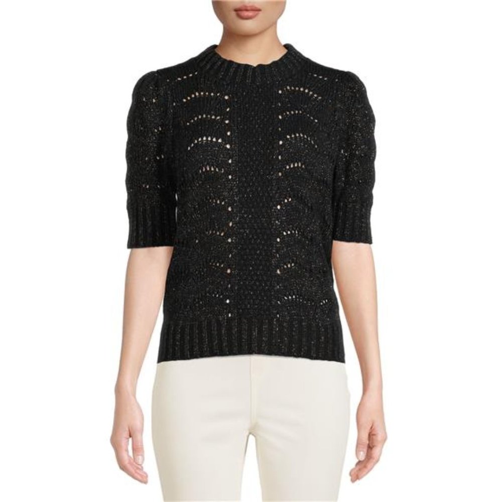 Women's Knit Short Sleeve Sweater